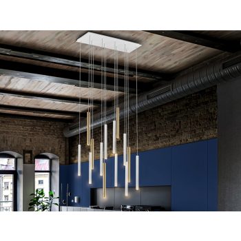 VARAS LED csillár modern, Schuller, 373437G