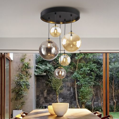 DARK mennyezeti lámpa modern, Schuller, 439574