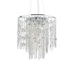 EVASIONE függőlámpa, klasszikus kristály, Ideal-Lux-44767