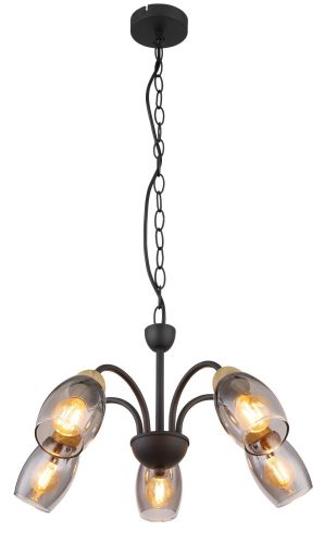 GERLY függőlámpa modern, GLOBO-LIGHTING, 60297-5H