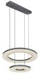 BLASIUS LED függőlámpa modern, GLOBO-LIGHTING, 67191-50