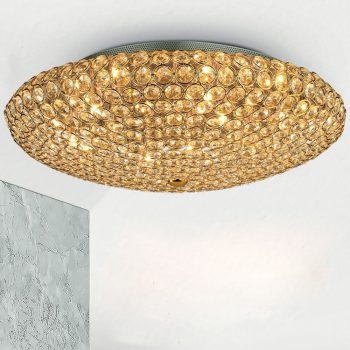 KING mennyezeti lámpa, modern kristály, Ideal-Lux-73262