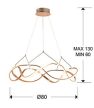 MOLLY LED csillár modern, Schuller, 763967D