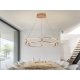 COLETTE LED függő lámpa modern, Schuller, 786966D