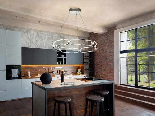 COLETTE LED függő lámpa modern, Schuller, 786973D