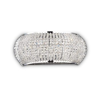 PASHA' fali lámpa, modern kristály, Ideal-Lux-82264