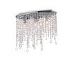 RAIN CLEAR mennyezeti lámpa, modern kristály, Ideal-Lux-8370