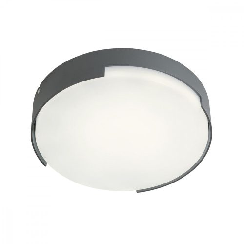ROKS  kültéri LED  mennyezeti lámpa antracit IP54 16W/3000K, REDO-90005