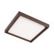 Bezel kültéri LED mennyezeti lámpa, barna 10034, REDO-9191
