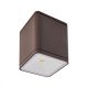BOTA-kültéri-LED-mennyezeti-lámpa-sötétbarna-IP54-6W-3000K, REDO-9456
