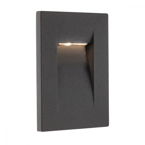 INNER falba süllyesztett lámpa, modern, sötét szürke, REDO 9549