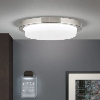   LEROX LED mennyezeti lámpa modern, ORION-Molecz, DL7-668/20satin/opal-matt