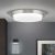 LEROX LED mennyezeti lámpa modern, ORION-Molecz, DL7-668/20satin/opal-matt