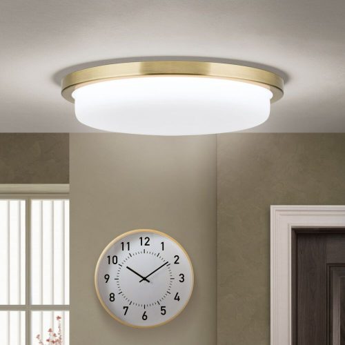 LEROX LED mennyezeti lámpa modern, ORION-Molecz, DL7-669/30Patina/opal-matt
