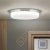 LEROX LED mennyezeti lámpa modern, ORION-Molecz, DL7-669/30satin/opal-matt