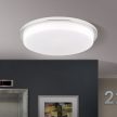 LEROX LED mennyezeti lámpa modern, ORION-Molecz, DL7-670/40chrom/opal-matt