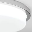 LEROX LED mennyezeti lámpa modern, ORION-Molecz, DL7-670/40chrom/opal-matt