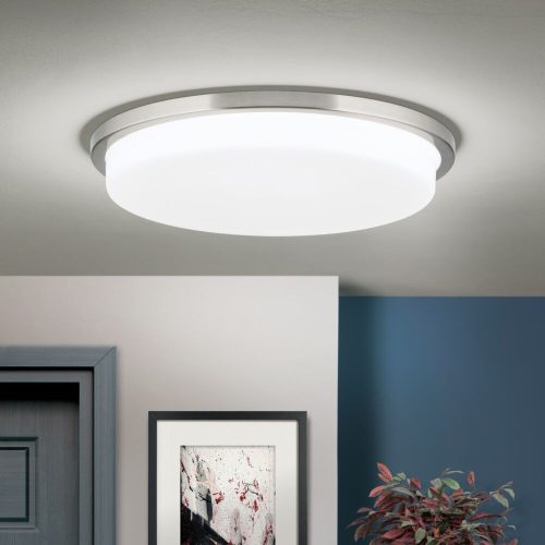 LEROX LED mennyezeti lámpa modern, ORION-Molecz, DL7-670/40satin/opal-matt