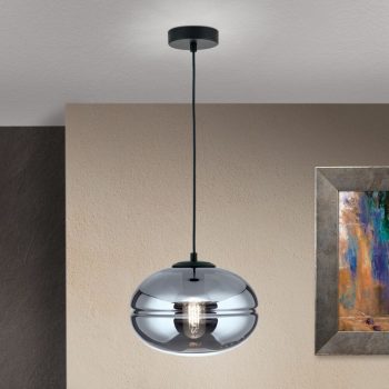   RICHARD függő lámpa modern, ORION-Molecz, HL6-1805/1schwarz/rauch