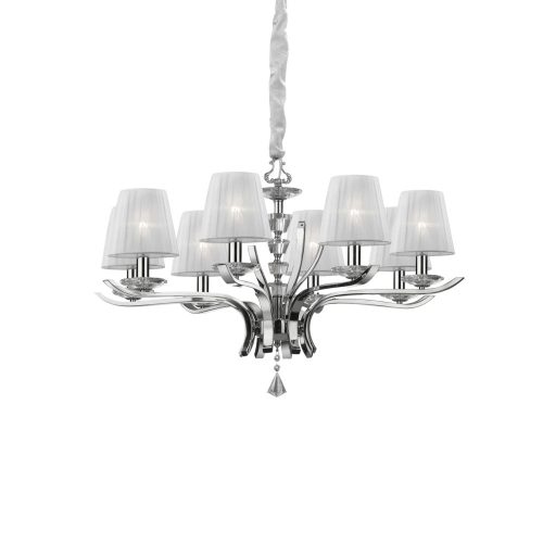 PEGASO csillár modern kristály, Ideal-Lux, ID-059242