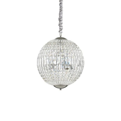 LUXOR függő lámpa klasszikus kristály, Ideal-Lux, ID-092911