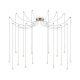 LUCCIOLA LED csillár minimál, Ideal-Lux, ID-284019