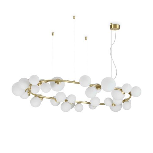 PERLAGE csillár modern, Ideal-Lux, ID-296746