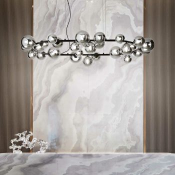 PERLAGE csillár modern, Ideal-Lux, ID-296753