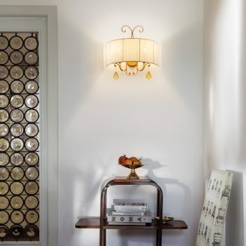   DESIDERIO fali lámpa, klasszikus kristály, Incanti-IDE W2 04 01