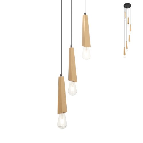 GALEA csillár, vintage, Incanti-IGL PR6 06 12