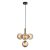 Ravena LED függőlámpa modern, ITALUX, IT-PND-2324-4B_BRO_AMB