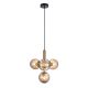 Ravena LED függőlámpa modern, ITALUX, IT-PND-2324-4B_BRO_AMB