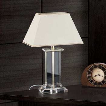   VERONIQUE asztali lámpa klasszikus kristály, ORION-Molecz, LA4-1202gold(1xE27)