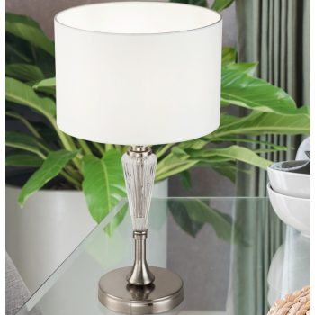   ALICANTE asztali lámpa, klasszikus kristály, MAYTONI-MOD014TL-01N