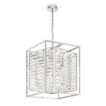   TENING modern kristály függőlámpa, króm, 4xE14, MAYTONI-MOD060PL-04CH