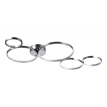   OLIMPYC LED mennyezeti lámpa, nikkel, 97x 52 cm, MAYTONI-MOD448-55-N