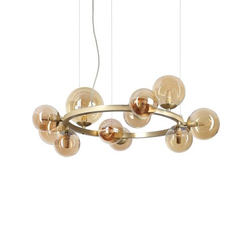PERLAGE csillár modern, Ideal-Lux, PERLAGE SP11 AMBRA