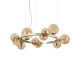 PERLAGE csillár modern, Ideal-Lux, PERLAGE SP11 AMBRA
