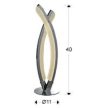 LINUR LED asztali lámpa modern, Schuller, SCH-736321