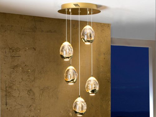 ROCIO LED csillár-függeszték , Schuller, SCH-783529