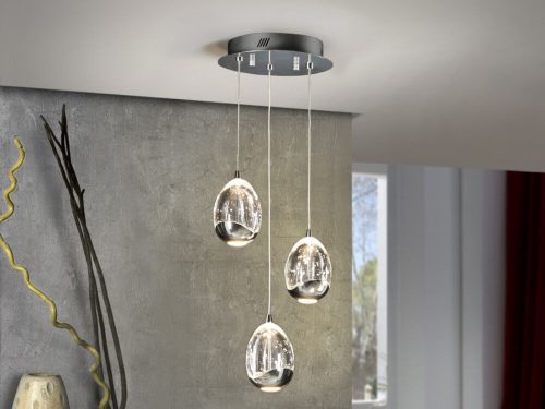 ROCIO LED csillár-függeszték , Schuller, SCH-783753