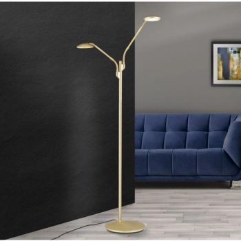   COBRA LED állólámpa modern, ORION-Molecz, Stl12-1184/2MS-matt(2x6W/2x600lm/3000