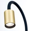 KURT LED csíptetős asztali lámpa modern, ORION-Molecz, Str10-489MS-matt(LED5W/300lm/3000K)