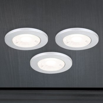   LED süllyeszett lámpa modern, ORION-Molecz, Str10-491SILBER/EBL