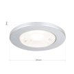  LED süllyeszett lámpa modern, ORION-Molecz, Str10-491SILBER/EBL