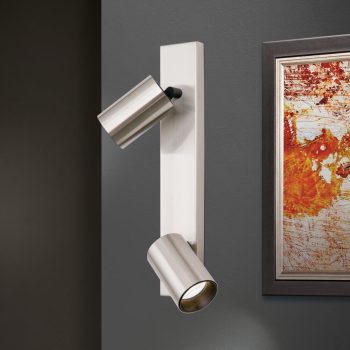   SEAN spot lámpa minimál, ORION-Molecz, Str10-493/2satin(exkl2xGU10/13W)