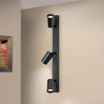   SEAN spot lámpa minimál, ORION-Molecz, Str10-493/3schwarz(exkl3xGU10/13W)