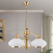 Empire csillár, klasszikus, ORION-MOLECZ LU 1460/3 gold/385 opal-gold
