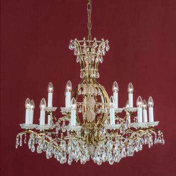   Nagoya csillár, klasszikus-kristály, ORION-MOLECZ LU 2143/12+6 gold      (18xE14)