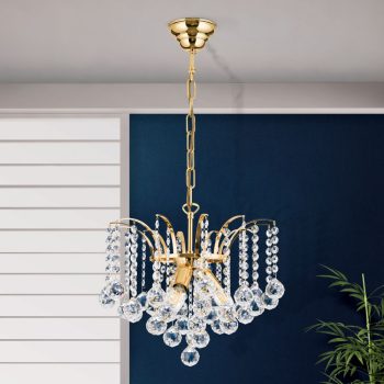   Klassisch csillár, klasszikus-kristály, ORION-MOLECZ LU 2324/3/42 gold      (3xE14)